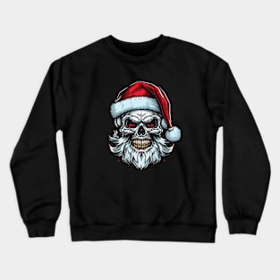 Skull Santa Claus Crewneck Sweatshirt